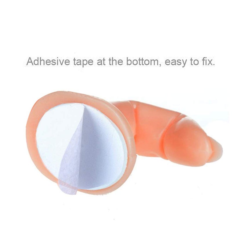 UNIQUE2U Practice Finger Nail Art Practice Finger Plastic Fake Fingers with Nails for Hand Nail Art Training Display Decoration Tools (10 Pcs) - Image 3